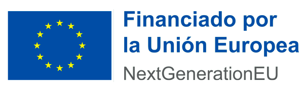 Logotip "Financiado por la Unión Europea, NextGenerationEU"