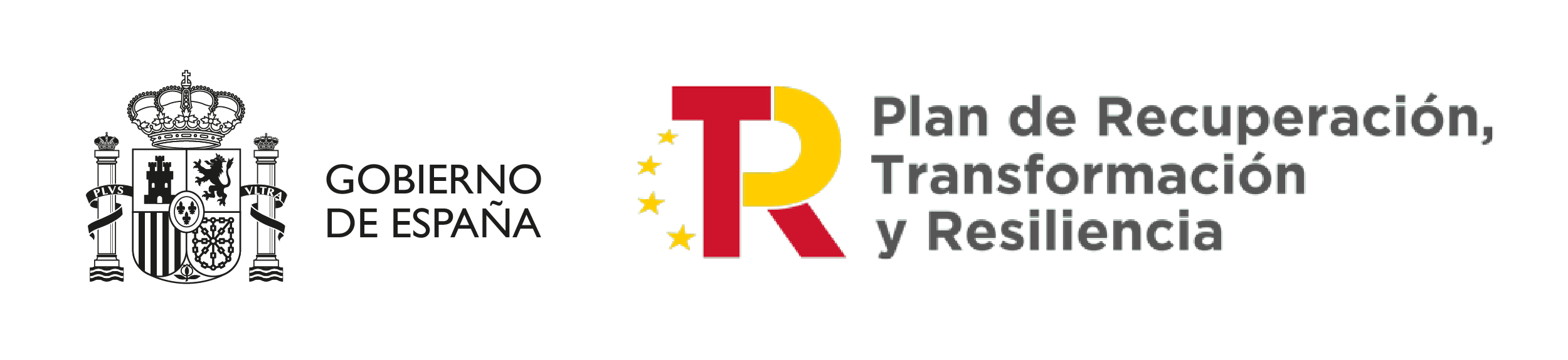 Logotip "Plan de Recuperación, Transformación y Resiliencia"